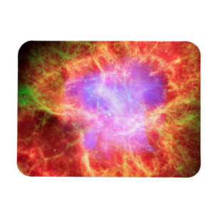 Crab Nebula Superdense Neutron Star Magneet