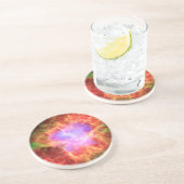 Crab Nebula Superdense Neutron Star Zandsteen Onderzetter (Zijkant)