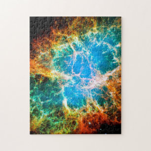 Crab Nebula Supernova Remnant Hubble Space Photo Legpuzzel