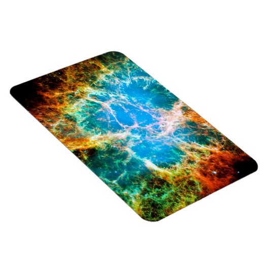 Crab Nebula Supernova Remnant Hubble Space Photo Magneet (Rechterzijde)