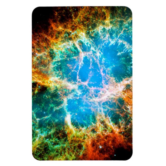 Crab Nebula Supernova Remnant Hubble Space Photo Magneet (Verticaal)