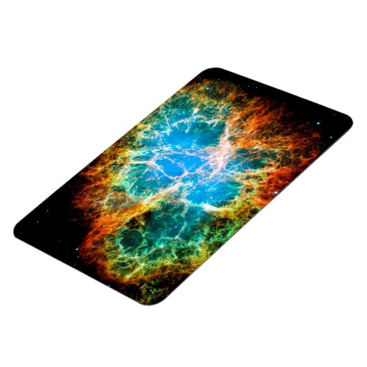 Crab Nebula Supernova Remnant Hubble Space Photo Magneet (Linkerzijde)