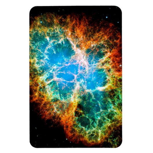 Crab Nebula Supernova Remnant Hubble Space Photo Magneet (Verticaal)