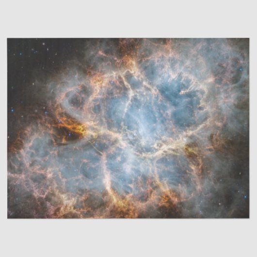 Crab Nebula Tissuepapier (Voorkant)
