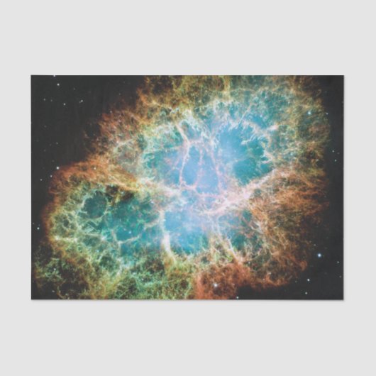 Crab Nebula Tissuepapier (Voorkant)