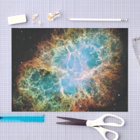 Crab Nebula Tissuepapier (Craft)