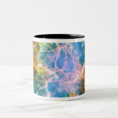 Crab Nebula Tweekleurige Koffiemok (Center)