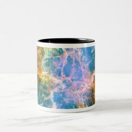 Crab Nebula Tweekleurige Koffiemok (Center)