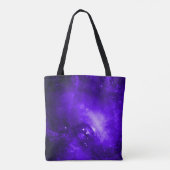 Crab Nebula Ultraviolet Tote Bag (Achterkant)