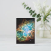 Crab Nebula Visitekaartje (Staand voorkant)