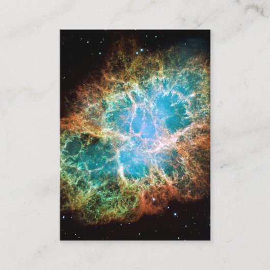 Crab Nebula Visitekaartje (Voorkant)