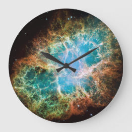 Crab Nebula Wall-klok Grote Klok