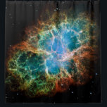 Crab Nebulae Space Astronomy Science Foto Douchegordijn<br><div class="desc">Dit is een prachtig verbluffend afbeelding van de ruimte in al zijn glorie! Het maakt het perfecte geschenk voor elke wetenschapper.</div>