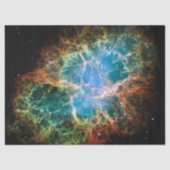 Crab Nebulae Space Astronomy Science Foto Tissuepapier (Voorkant)