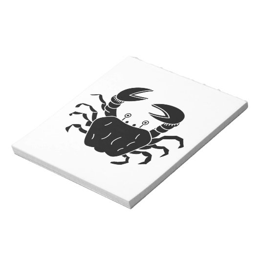 Crab Notitieblok (Linkerzijde)