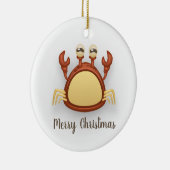 Crab Ornament Round (Rechts)