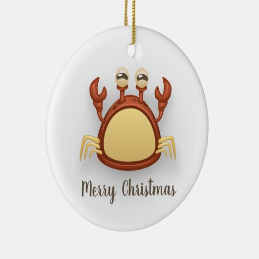 Crab Ornament Round (Rechts)