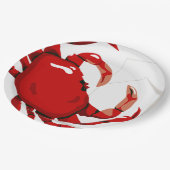 Crab Party-papier Papieren Bordje (Gekanteld)