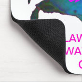 Crab Pink Ribbon Muismat Breast Cancer Bewustheid (Hoek)