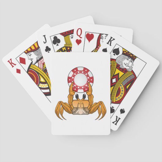 Crab Poker Poker chips Pokerkaarten (Achterkant)