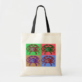 Crab Pop Art Tote Bag (Voorkant)