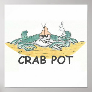 Crab Pot Print