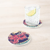 Crab Pot Restaurant Zandsteen Onderzetter (Zijkant)