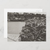 Crab pots, Whitby Harbour, North Yorkshire. Briefkaart (Voorkant / Achterkant)
