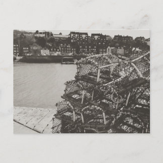 Crab pots, Whitby Harbour, North Yorkshire. Briefkaart