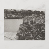 Crab pots, Whitby Harbour, North Yorkshire. Briefkaart (Voorkant)