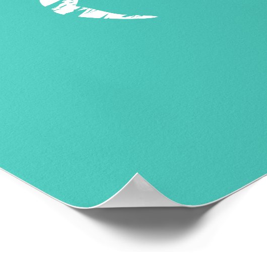 Crab Print Distress Bekijk Blauwgroen blauw zeevoe (Hoek)