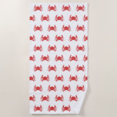 Crab Print Strandlaken (Voorkant)