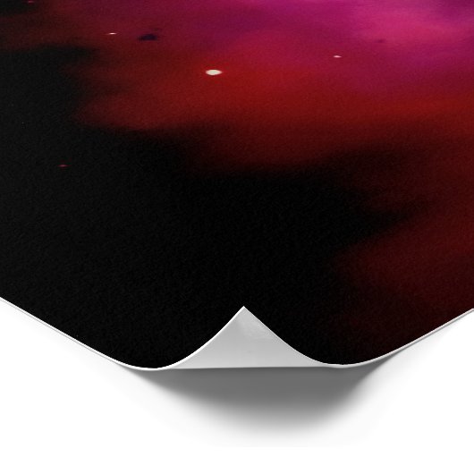 Crab Pulsar Time Lapse - Neutron Star-afbeelding Poster (Hoek)