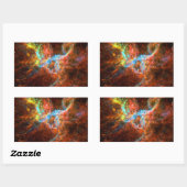 Crab Pulsar Time Lapse - Neutron Star Rechthoekige Sticker (Vel)