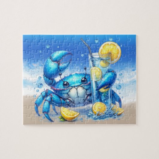 Crab Puzzle Legpuzzel (Horizontaal)