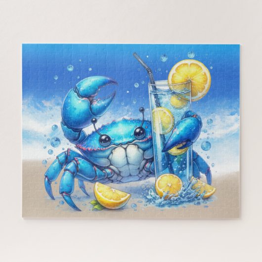 Crab Puzzle Legpuzzel (Horizontaal)
