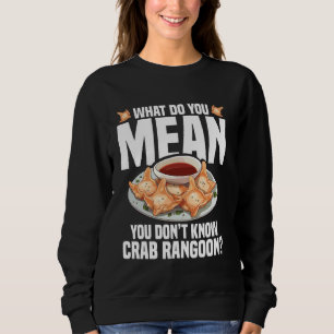 Crab Rangoon Ketting Food Lover Chinese Krab Rang Trui