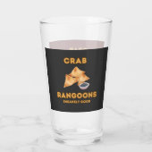 Crab Rangoon Waanzinnig goed Glas (Achterkant)