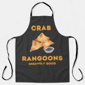 Crab Rangoon Waanzinnig goed Schort (Voorkant)