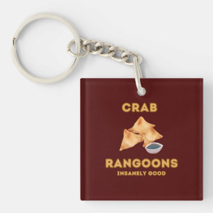 Crab Rangoon Waanzinnig goed Sleutelhanger