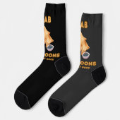 Crab Rangoon Waanzinnig goed Sokken (Links)