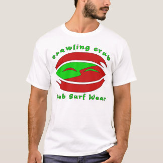 Crab — Rood en groen T-shirt
