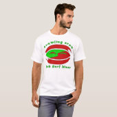 Crab — Rood en groen T-shirt (Voorkant volledig)