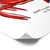 Crab Royalty met mes, MeWarriorWoman op Twitch Poster (Hoek)