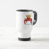 Crab Royalty met mes, MeWarriorWoman op Twitch Reisbeker (Voorkant rechts)