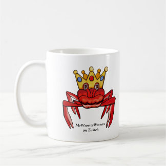 Crab Royalty, MeWarriorWoman op Twitch Koffiemok