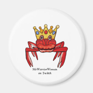 Crab Royalty, MeWarriorWoman op Twitch Magneet