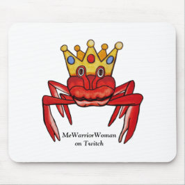 Crab Royalty, MeWarriorWoman op Twitch Muismat