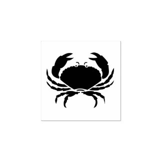 "Crab" Rubber Stamp Rubberstempel