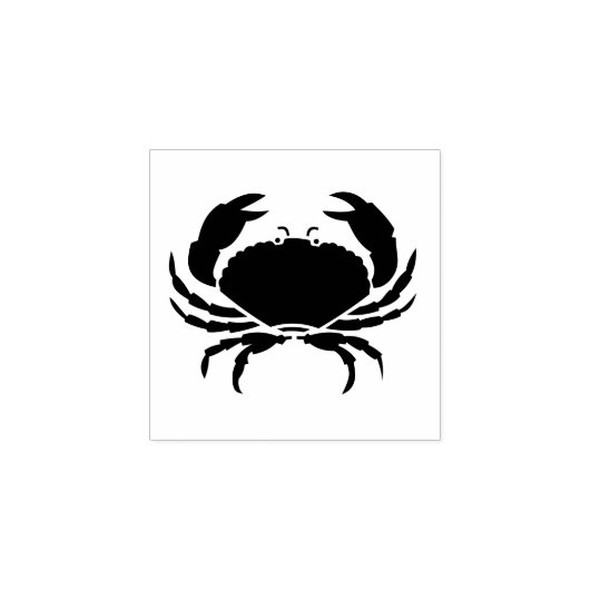 "Crab" Rubber Stamp Rubberstempel (Afrduk)